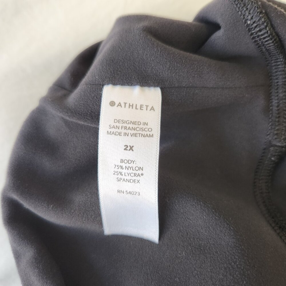Athleta Elation Ultra High Rise 7/8 Tights Black 2X - Picture 10 of 12
